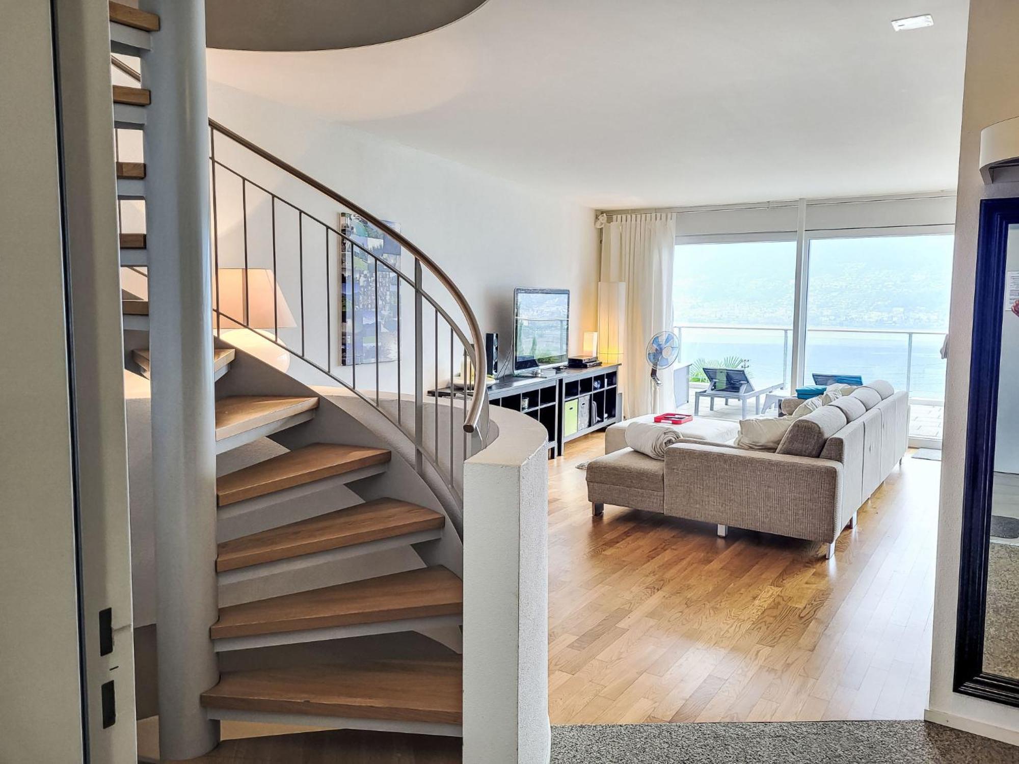 Apartment Vista Lago Maggiore 1-Floor Left By Interhome Gambarogno Exterior foto